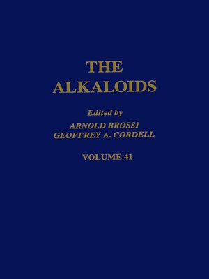 cover image of The Alkaloids